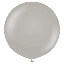 Grå Gigantiske Latexballonger 2-pakning