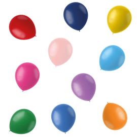 Vannballonger Fargemix Matt 8 cm