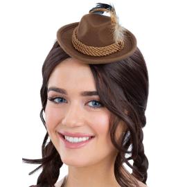 Mini Tyrolerhatt Bayersk Brun