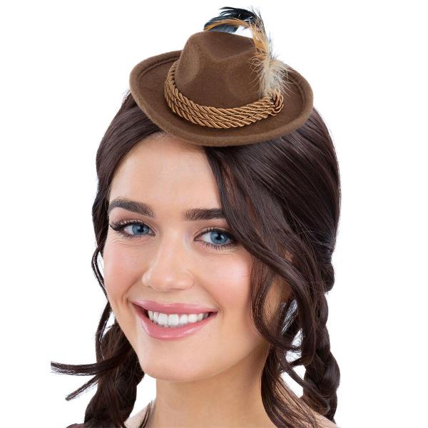 Mini Tyrolerhatt Bayersk Brun