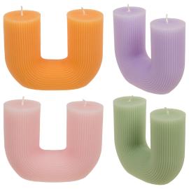 U-Format Stearinlys
