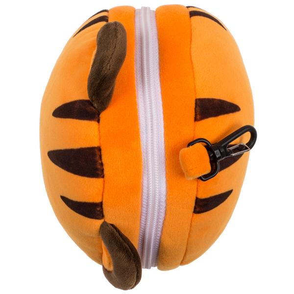 Tiger Plush Reisepute med Øyemaske