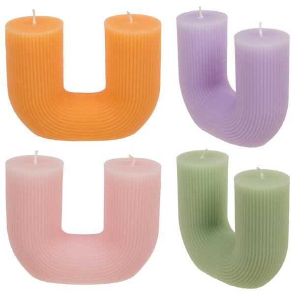 U-Format Stearinlys