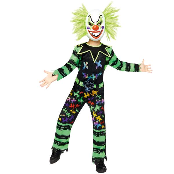 Gal Joker Klovn Kostyme Barn