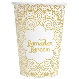Ramadan Kareem Pappkopper 21 cl 8-pakning