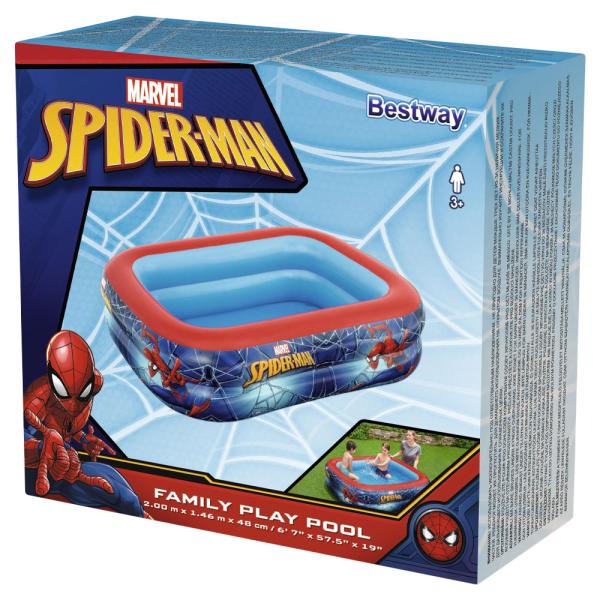 Oppblåsbart Barnebasseng Spiderman