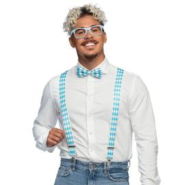Tilbeh&oslash;rskit Oktoberfest Bl&aring;/Hvit