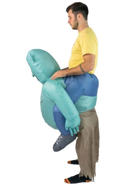 Oppblåsbart Troll Carry Me Kostyme