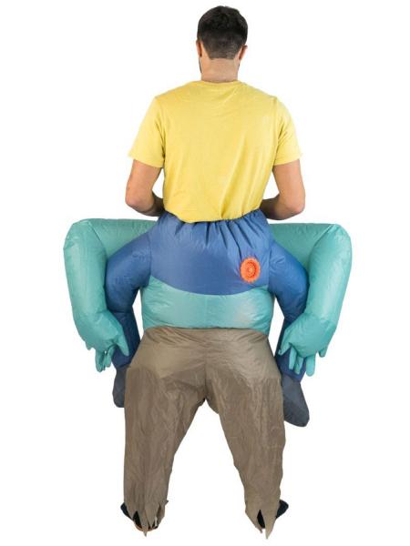 Oppblåsbart Troll Carry Me Kostyme