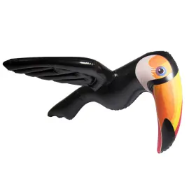 Oppbl&aring;sbar Tukan Fugl
