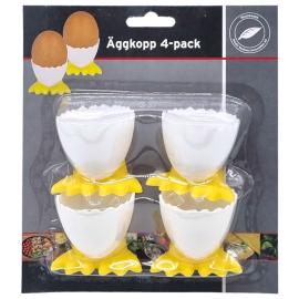 Eggekopper med Kyllingføtter i Plast
