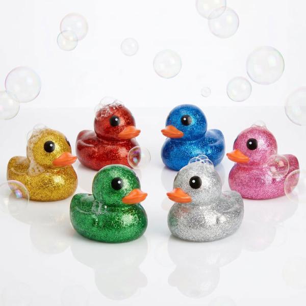 Glitrende Badeand 17,5 cm