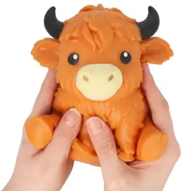 Squeeze Highland Ku Leke Brun 13 cm
