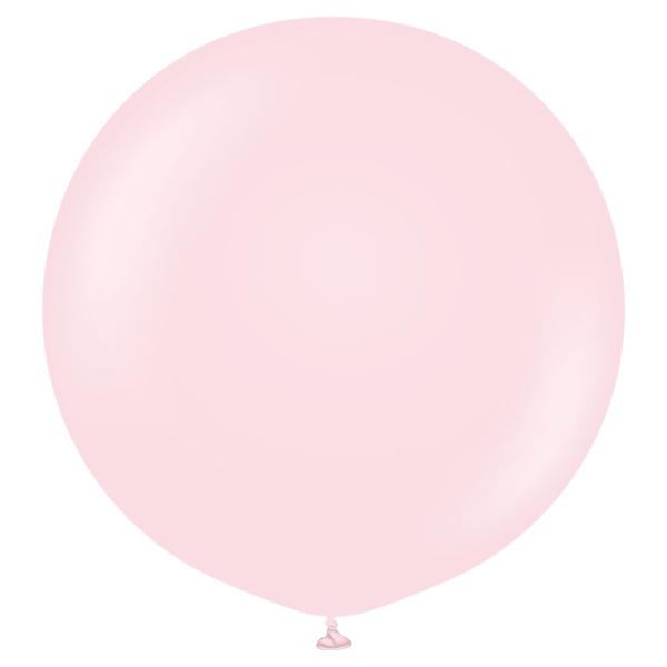 Lysrosa Gigantiske Latexballonger Light Pink 2-pakning