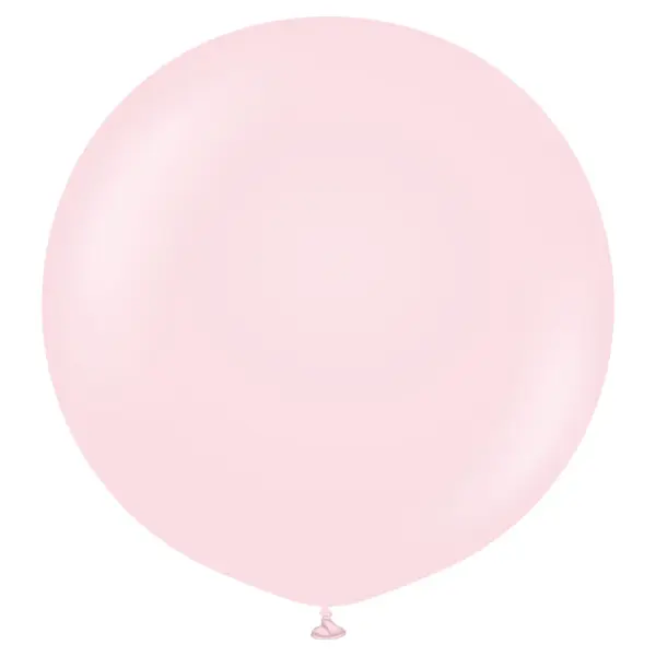 Lysrosa Gigantiske Latexballonger Light Pink 2-pakning