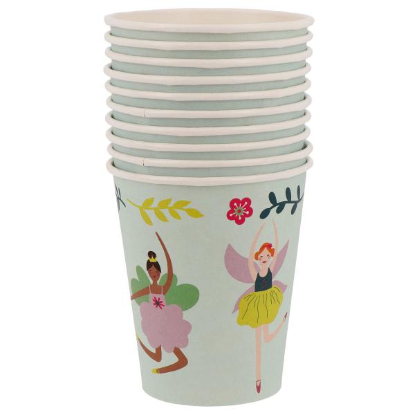 Pappkopper Fabulous Fairy 10-pakning