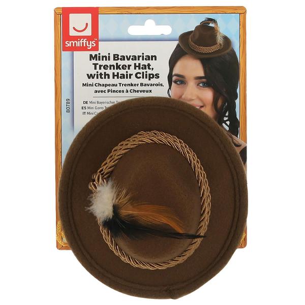 Mini Tyrolerhatt Bayersk Brun