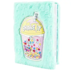 Fluffy Notatbok Milkshake A5