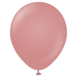 Mørkrosa Latexballonger Retro Rosewood
