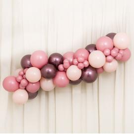 Ballonggirlander Kit Rosewood