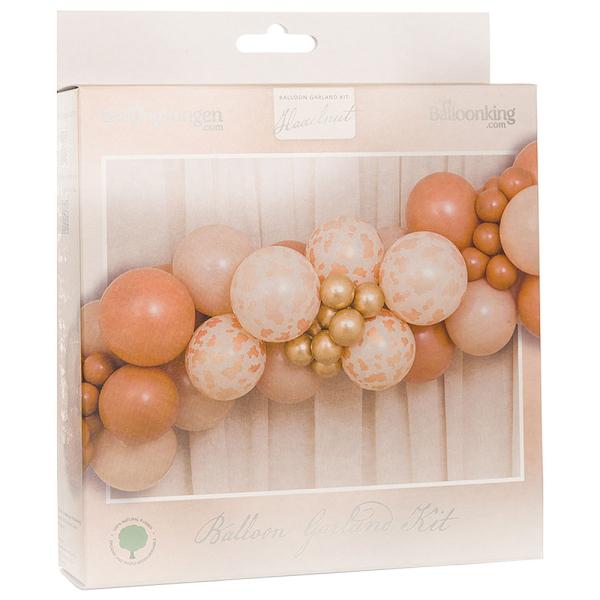 Ballonggirlander Kit Hazelnut