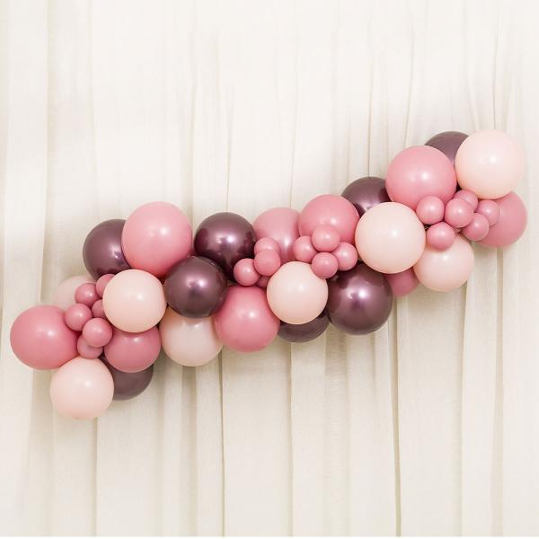 Ballonggirlander Kit Rosewood