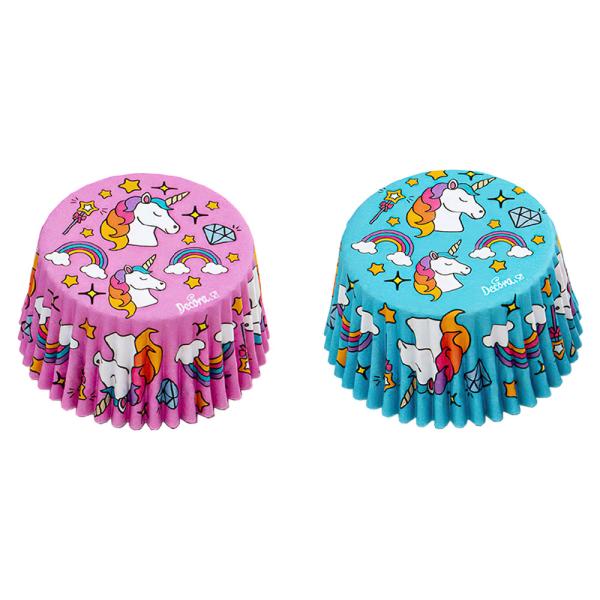 Enhjørninger Muffinsformer Rosa & Blå
