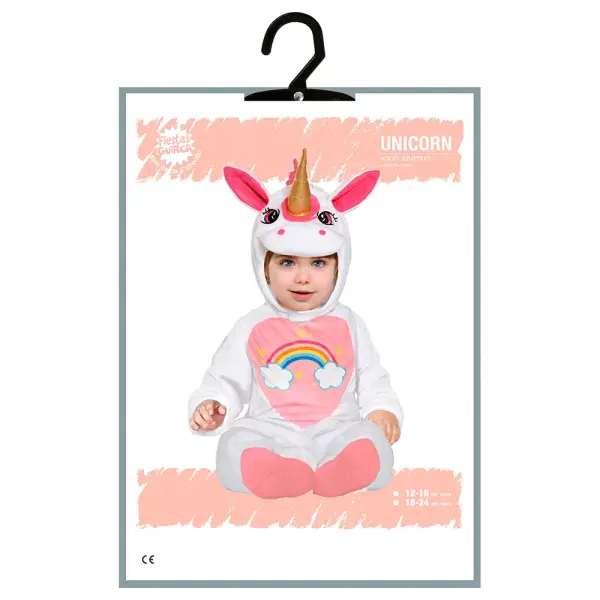 Enhjørningkostyme Baby