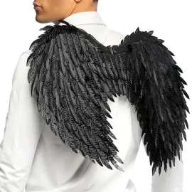Englevinger Glam Svarte