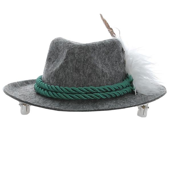 Mini Tyrolerhatt Bayersk Grå