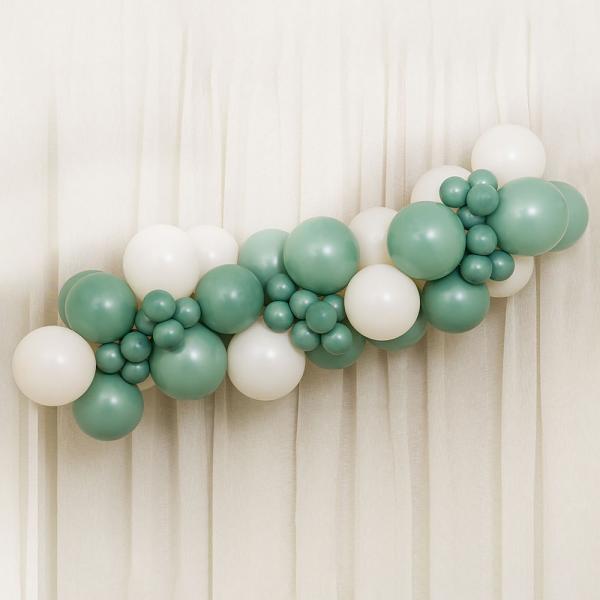 Ballonggirlander Kit Sage