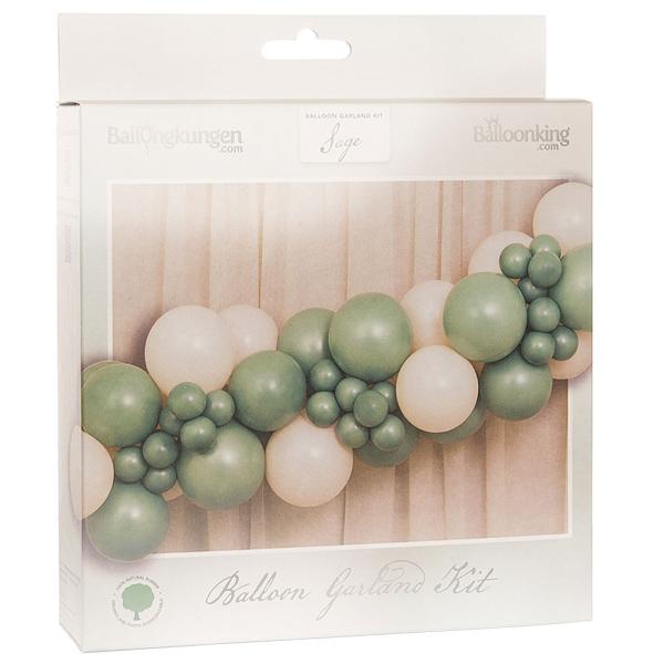 Ballonggirlander Kit Sage
