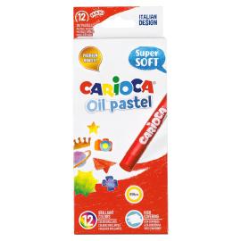 Oljepastellkritt 12-pakning