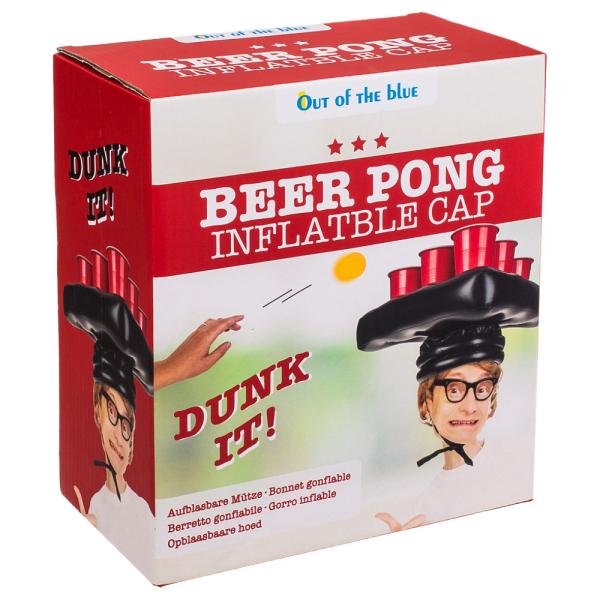 Beer Pong Oppblåsbar Hatt