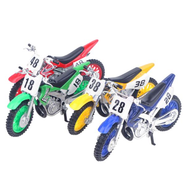 Motorsykkel Cross Leketøy Metall