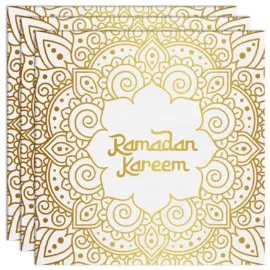 Ramadan Kareem Servietter 20-pakning