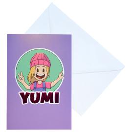 Gratulasjonskort Yumi