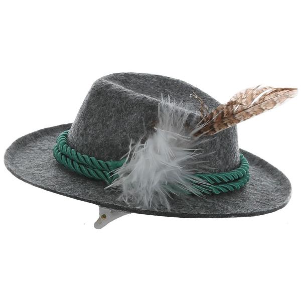 Mini Tyrolerhatt Bayersk Grå