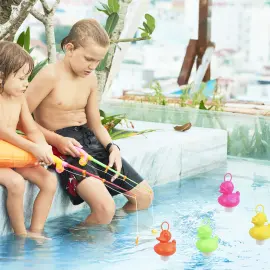 Badeand med Vekt og Krok 7 cm