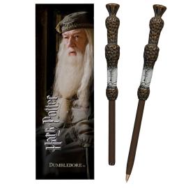 Dumbledore Tryllestav Penn & Bokmerke