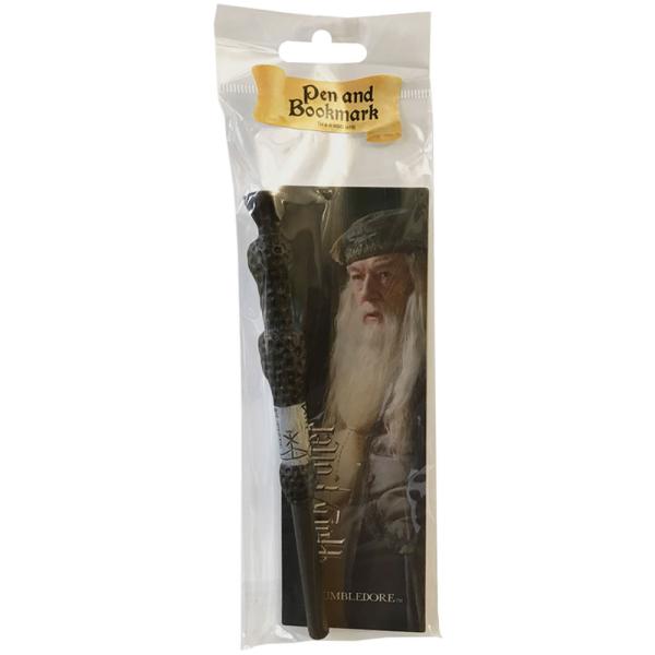 Dumbledore Tryllestav Penn & Bokmerke