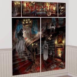 Veggpynt Sp&oslash;kelseshus