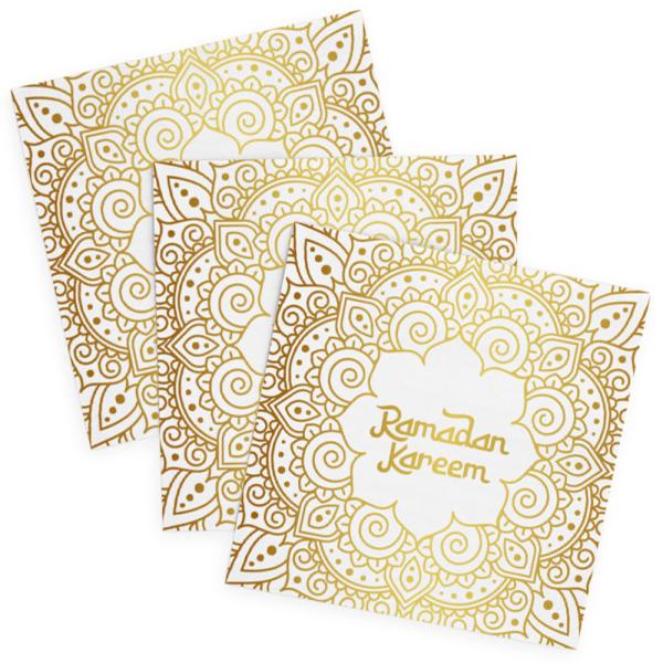 Ramadan Kareem Servietter 20-pakning