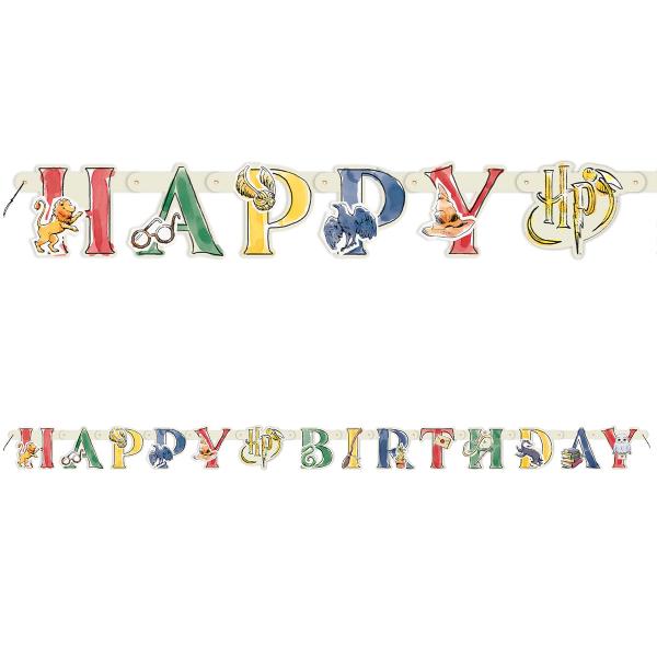 Harry Potter Happy Birthday Girlander