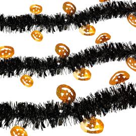 Halloweengresskar Glittergirlander