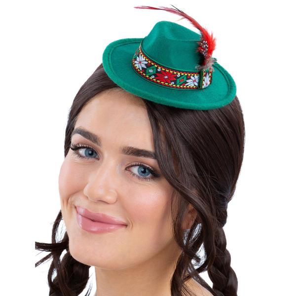 Mini Tyrolerhatt Bayersk Grønn