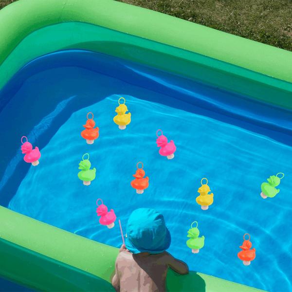 Badeand med Vekt og Krok 7 cm