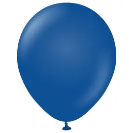 Latexballonger M&oslash;rkebl&aring; 30 cm