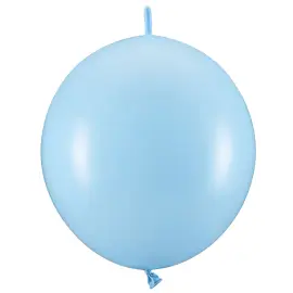 Lenkende Ballonger Intensiv Bl&aring; Pastell 20-pakning