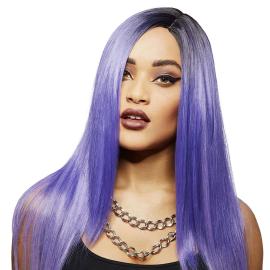 Super Vixen Ombre Manic Panic Parykk Lilla Ametyst